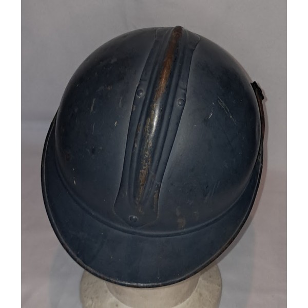 Casque Adrian modèle 1915 Chasseurs Troupes de montagne WW1