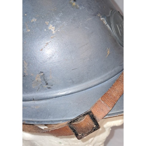 Casque Adrian modèle 1915 Chasseurs Troupes de montagne WW1