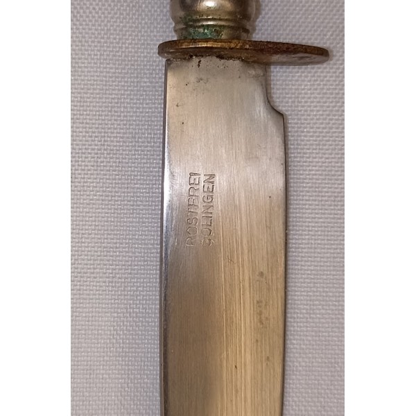 Ancien couteau de chasse Solingen Allemagne 60/70