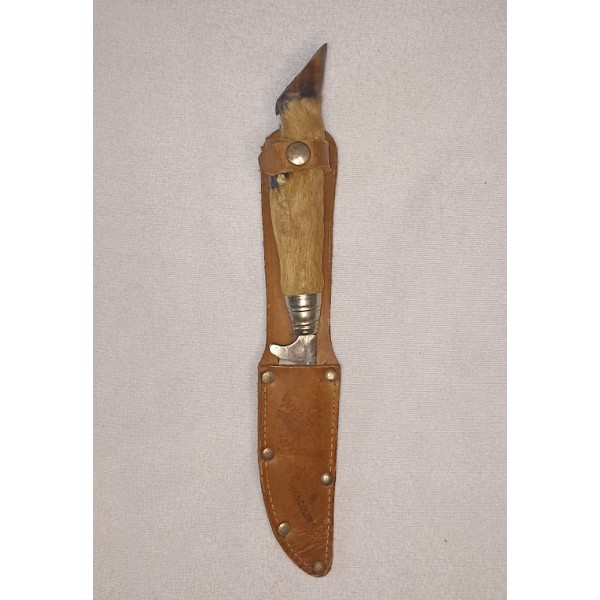 Ancien couteau de chasse allemand de bottes Rostfrei