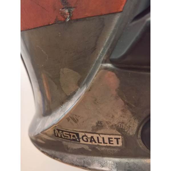 Casque d' intervention pompier F1 MSA Gallet