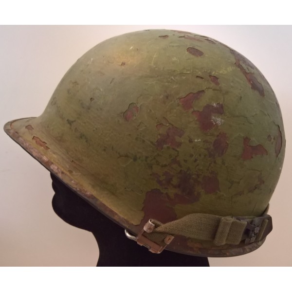 Casque lourd US-M1 Mle 51Guerre du Vietnam