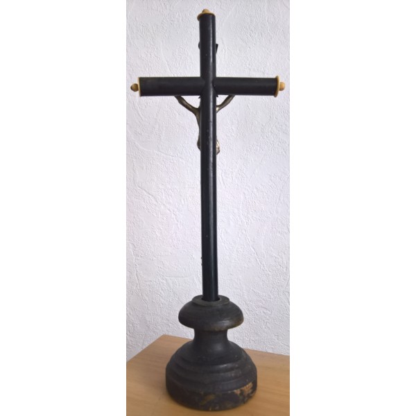 Crucifix d'autel,  de table 19ème siècle