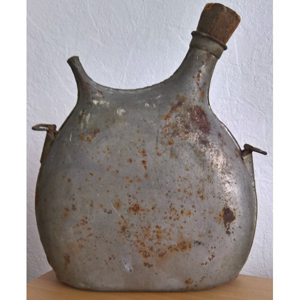 Gourde, bidon de Poilu WW1