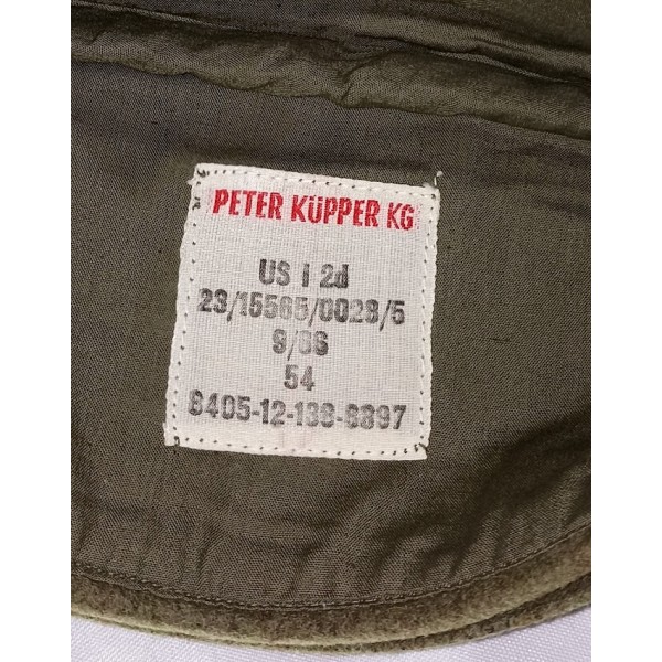 Calot troupes NVA feldgrau guerre froide Allemagne de l'Est 1966