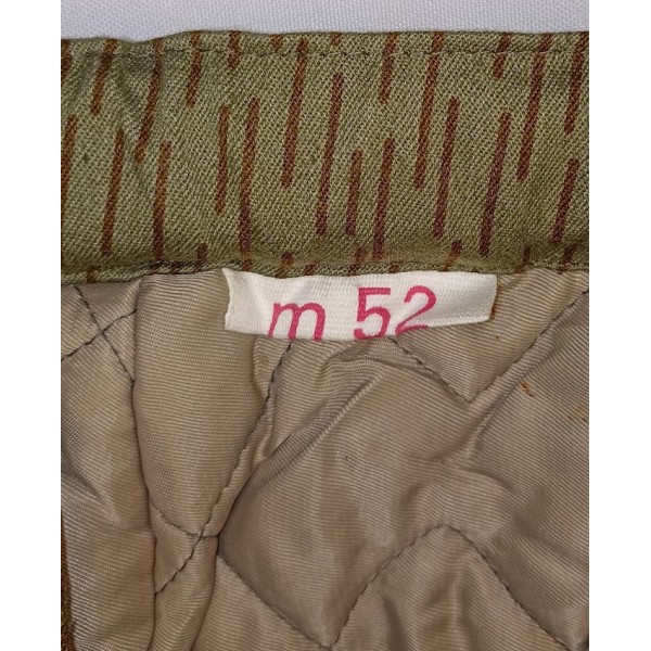 Pantalon matelassé camouflé Allemagne de l'Est NVA 60/70