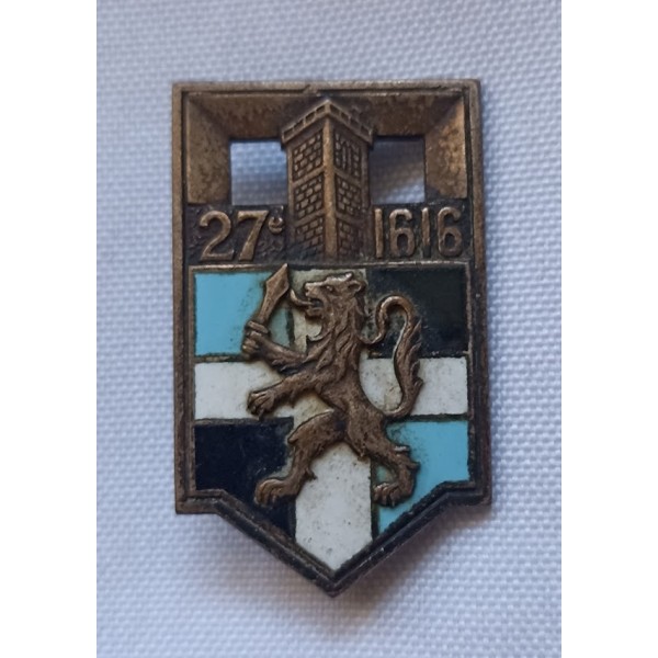 Insigne 27ème Régiment...