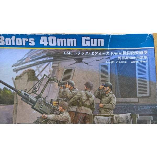 Maquette 1/35 GMC Bofors...