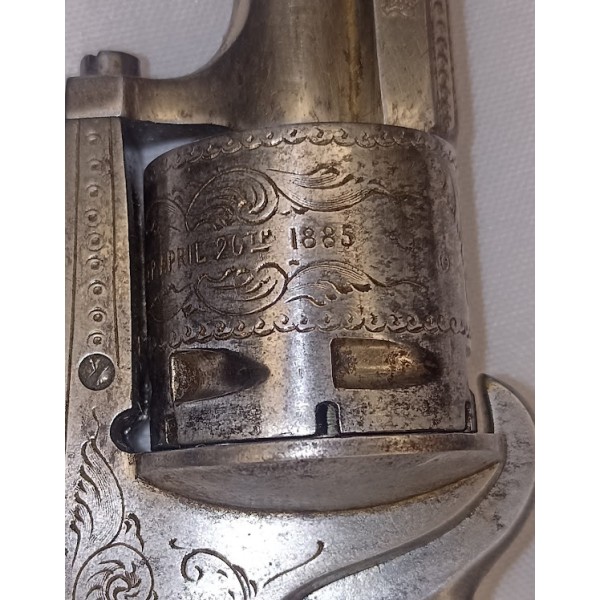 Révolver type Lefaucheux export USA 1885 XIXème