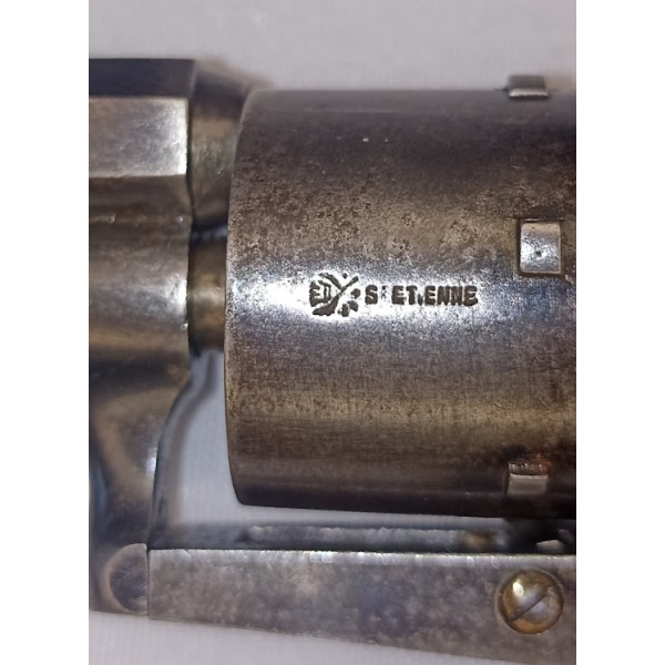 Révolver type Lefaucheux broche St Etienne acier fondu