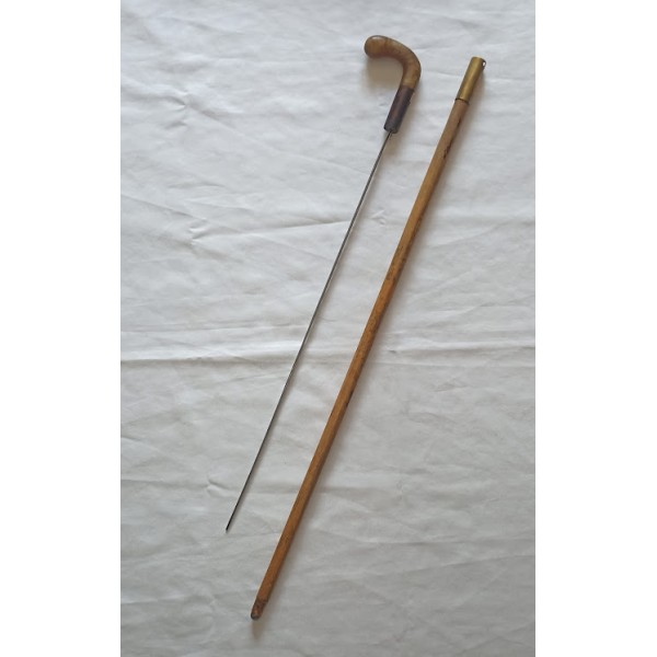 Canne épée de défense début...