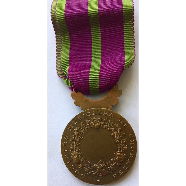 Médaille Sociétés Musicales...