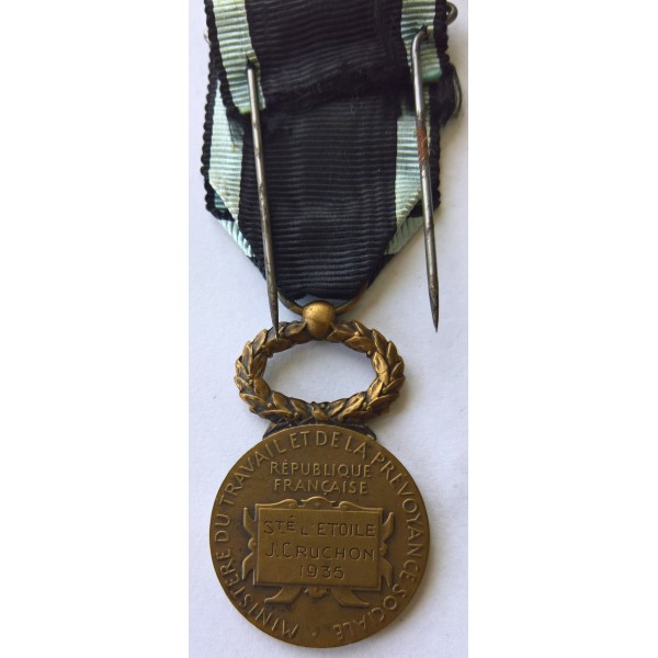 Médaille Sociétés de...
