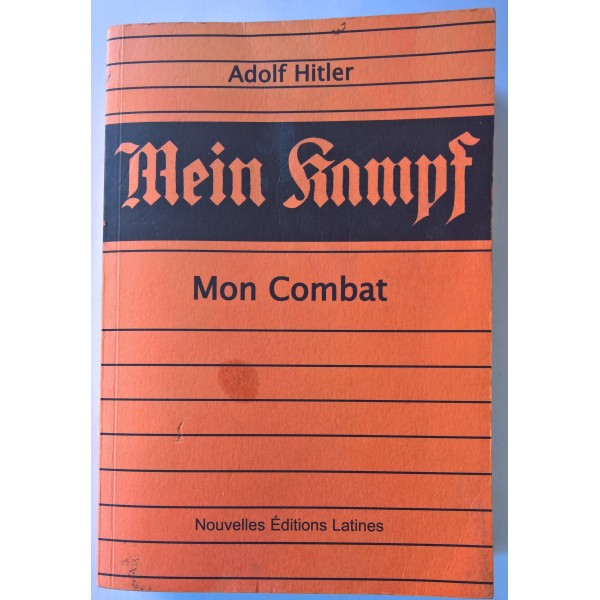 Livre Mon Combat réédition...
