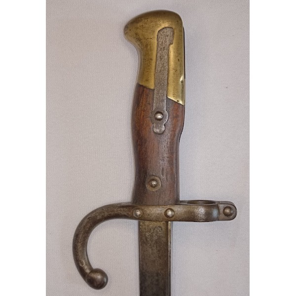 Baïonnette pour fusil Gras datée 1878 WW1