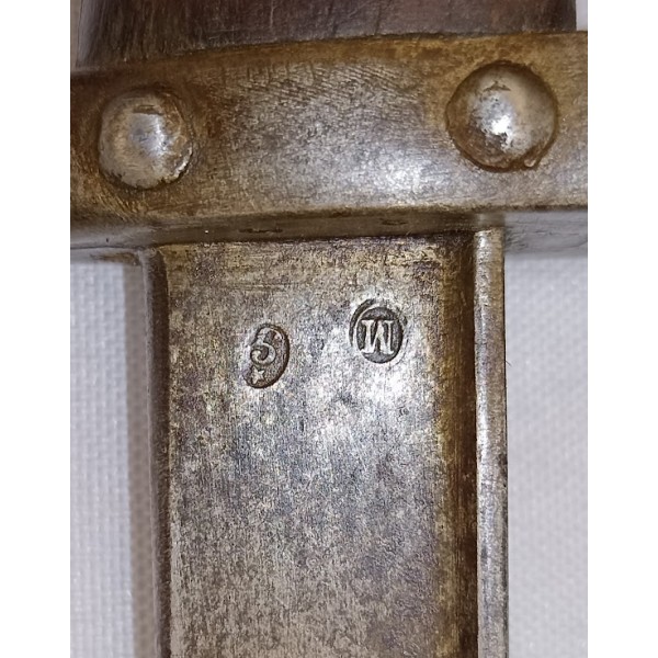 Baïonnette pour fusil Gras datée 1878 WW1