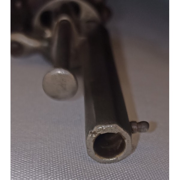 Révolver type Lefaucheux  Liège Belgique à broche 19ème