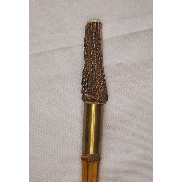 Canne système épée corne et bambou