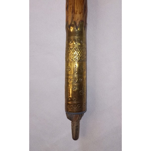 Ancien bâton de marche MAKHILA tradition Pays Basque