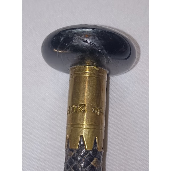 Ancien bâton de marche MAKHILA tradition Pays Basque