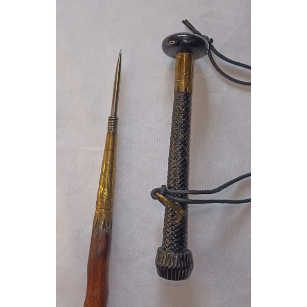 Ancien bâton de marche MAKHILA tradition Pays Basque