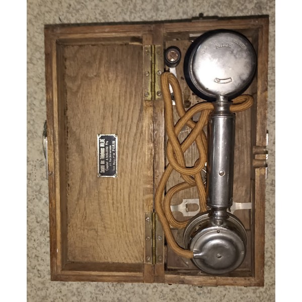 Téléphone de campagne armée Française modèle 1916 WW1