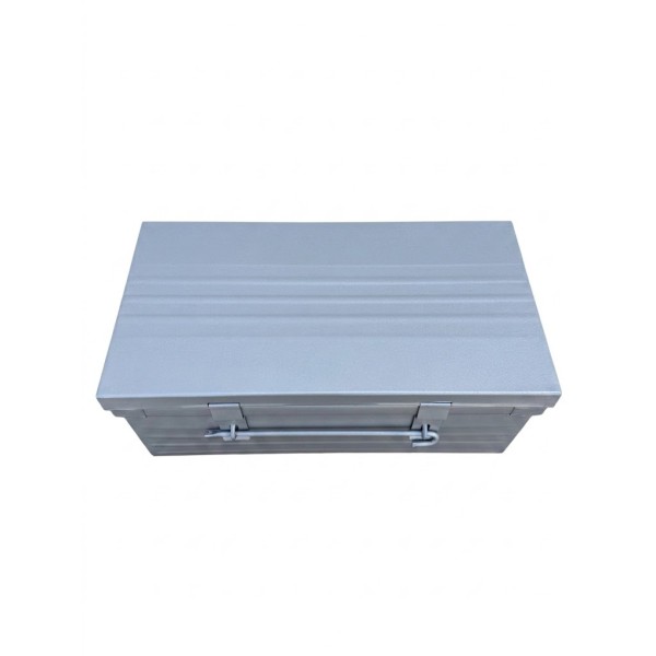 Malle métallique finition ALU vernis HERMENT