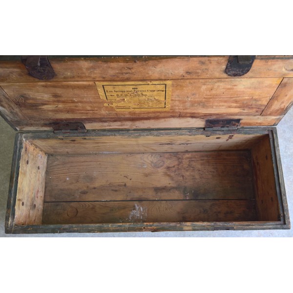 Caisse bois 2cm Flak, Luftwaffe Allemand WW2