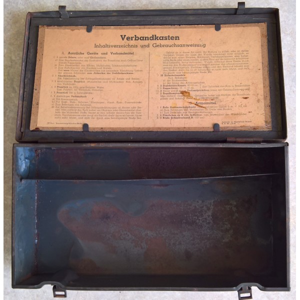 Caisse VERBANDKASTEN ALLEMAND WW2