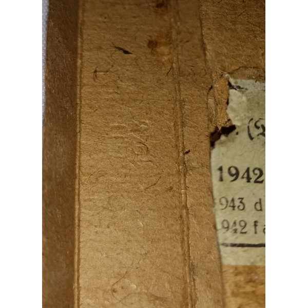 Boite vide 9mm p38 p08 allemand 39/45 collection 1942