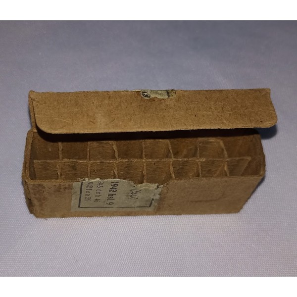 Boite vide 9mm p38 p08 allemand 39/45 collection 1942