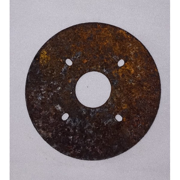 Pointe et contre plaque casque à pointe 1895 Prussien WW1