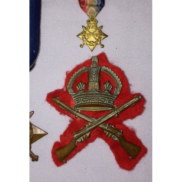 Médailles British STAR 1914/15 attribuée WW1