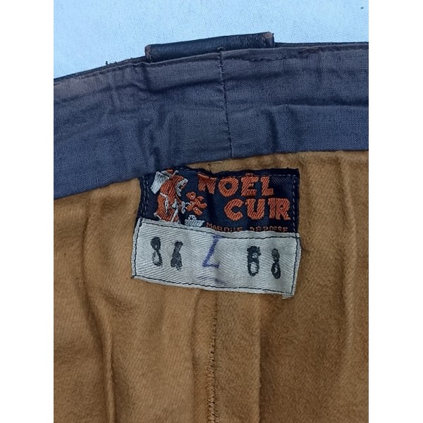 Culotte cuir pilote coupe...