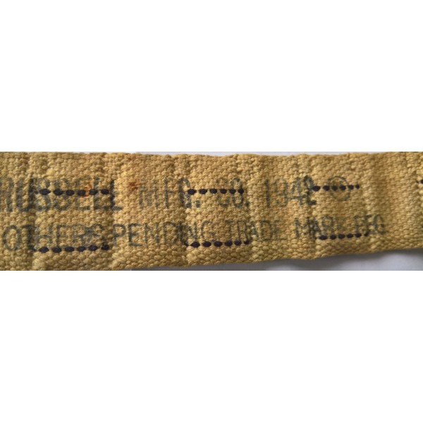 Bande tissus pour mitrailleuse Browning calibre 30 US WW2