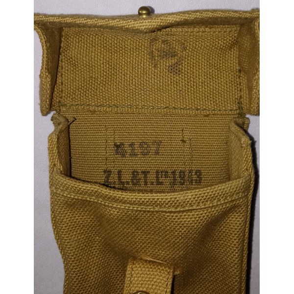 Pouch cartouchière Canadienne web 37 Mk3 1943 WW2
