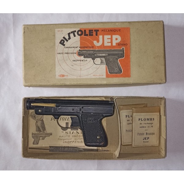 Ancien coffret pistolet à...