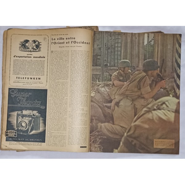 Revues propagande Allemagne guerre 39/45 Signal Der Adler WW2