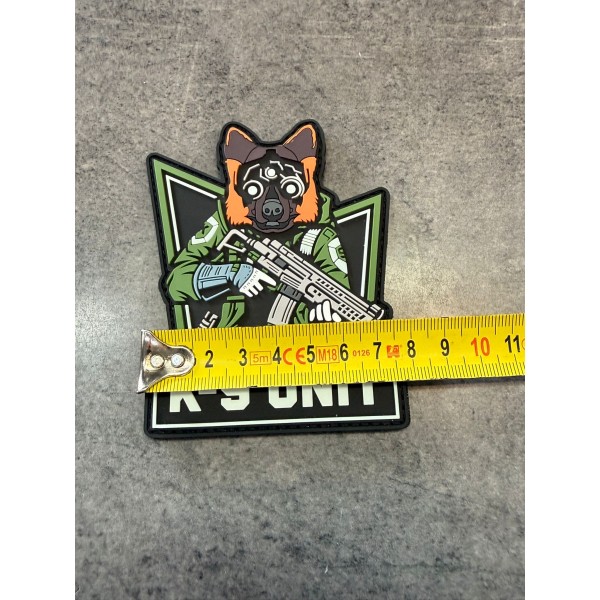 Patch PVC "K-9 UNIT" – Cyber Dog Warrior