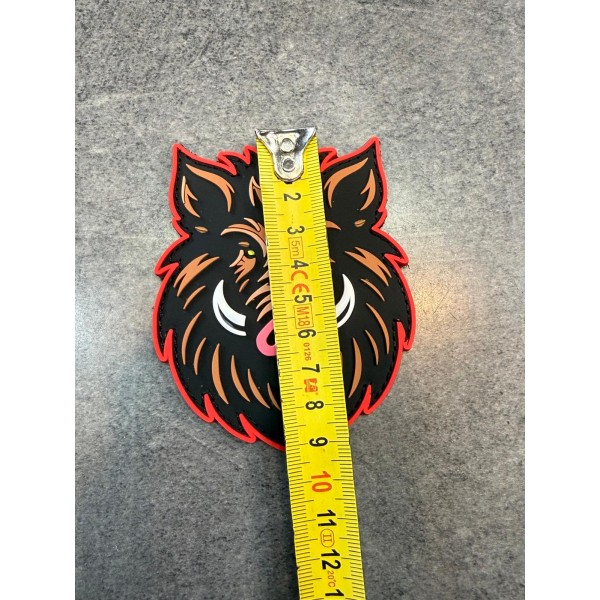 Patch PVC "Wild Boar" – Tête de Sanglier