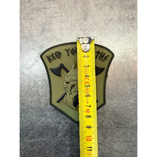 Patch PVC "Keep Your Oaths" – Guerrier Viking