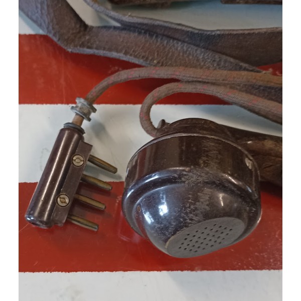 Téléphone de campagne AT1 Transmissions Armée Française 1945