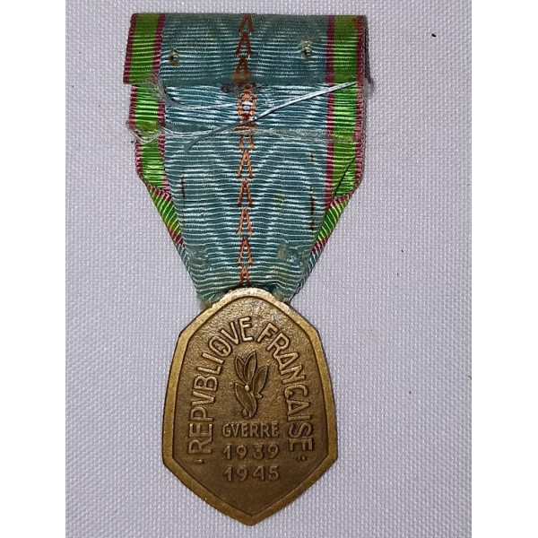 Médaille commémorative guerre 39/45 Manche WW2
