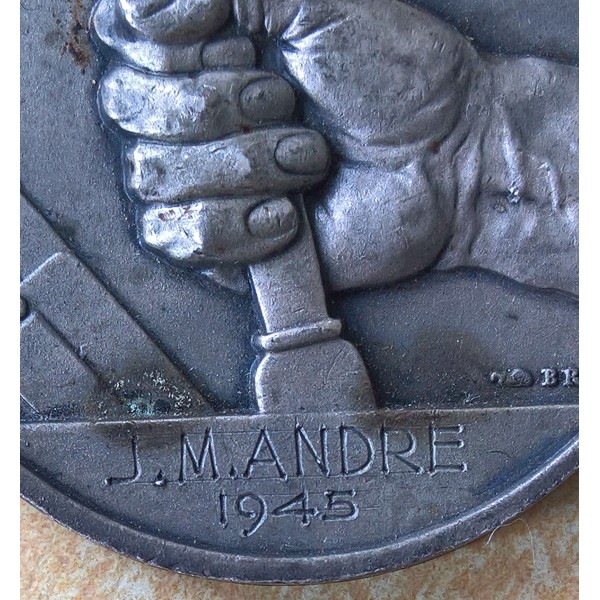 Médaille des cheminots SNCF 1945 WW2