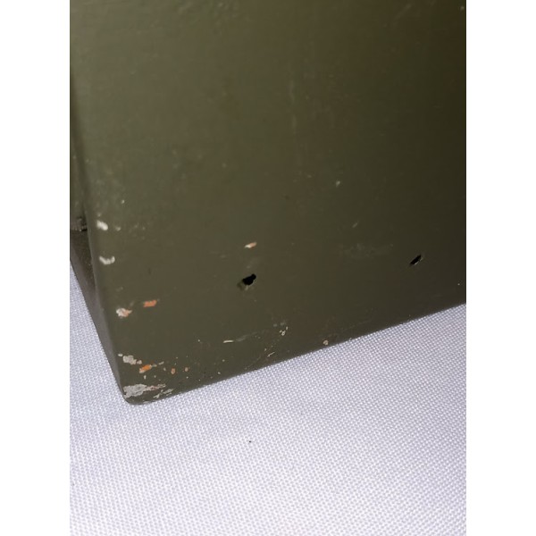 Caisse transport munitions MG Allemande aluminium feldgrau WW2