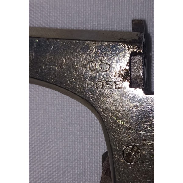Ancien pistolet de cycliste à un coup XIXème siècle