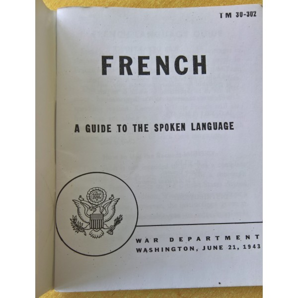 Repro livret FRENCH PHRASE...