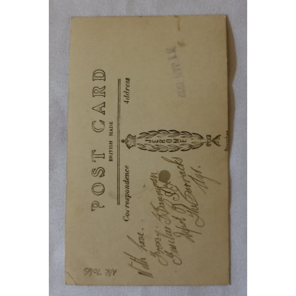 Carte photo soldat Ecossais...