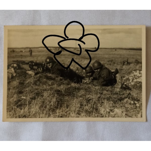 Carte photo soldats...