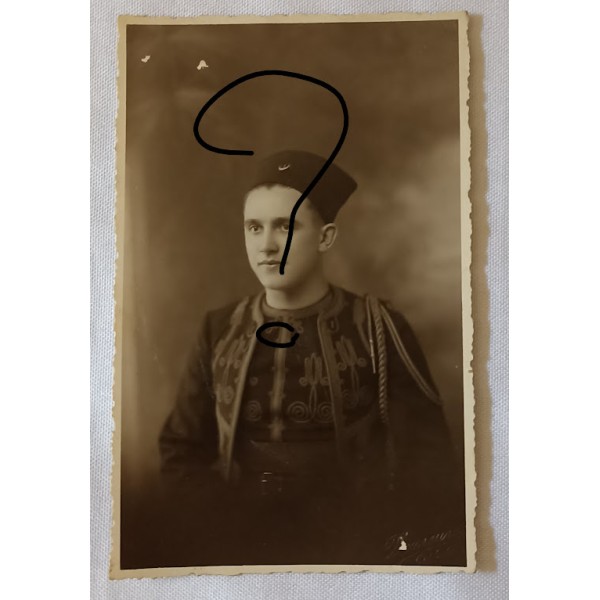 Carte photo soldat 1er...